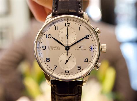 iwc portugieser.|IWC portugieser chronograph.